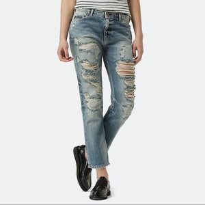 NWT Tommy Hilfiger Denim 'Lana' Straight Leg Cropped Jeans Size 27